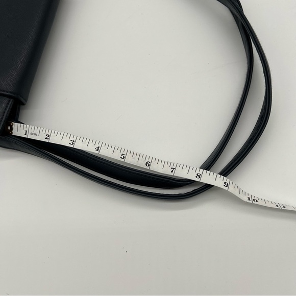 Vintage Liz Claiborne Purse Navy with Gold Hardware - Picture 5 of 9